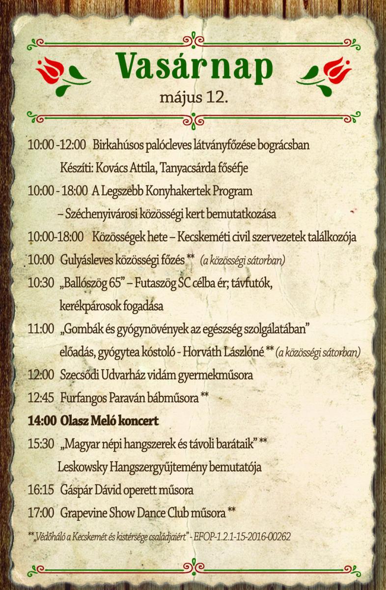 vasárnap
